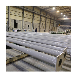 Cột đèn đường năng lượng mặt trời bằng thép tùy chỉnh theo nhà máy - Product Image 5