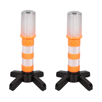 Bâton de signalisation LED multicolore résistant aux intempéries IP65, lampe de signalisation d'urgence extérieure, fabriqué en plastique PC
