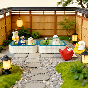 Série de décorations mignonnes de style japonais pour table, idéales comme cadeaux quotidiens pour la maison, la décoration de bureau, ou comme accessoires de photographie. - Product Image 2