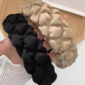 Nouveau Bandeau <span class=keywords><strong>Femme</strong></span> 2024 Tendance Internet, Noir, Antidérapant, Fait Main, à Effet Bulle, pour <span class=keywords><strong>Coiffure</strong></span> Haute et Lavage du <span class=keywords><strong>Visage</strong></span> - Product Image 3
