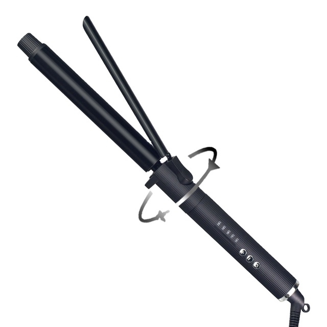 Smart Rotating Hair Curler 9-32mm Customizable Multi-Function Salon Iron with Temperature Control & LED Display | OEM
