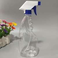 Conteneur liquide rechargeable personnalisé 300 ml 500 ml Bouteilles pulvérisateur à gâchette en plastique PET