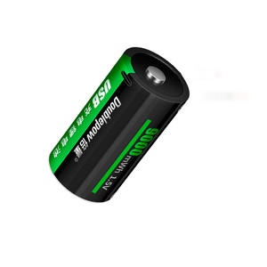 סוללה גלילית כפולה 1.5V 6000mAh עוצמתית UM1 R20 גודל <span class=keywords><strong>D</strong></span> 9000mWh טעינה מהירה USB 4000 מחזורי טעינה - Product Image 3