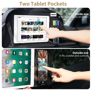 Car <span class=keywords><strong>Seat</strong></span> Back Organizador De Armazenamento Carro Pendurado <span class=keywords><strong>Bag</strong></span> Auto Tool <span class=keywords><strong>bag</strong></span> com Ipad Bolso e Bandeja Prato De Jantar - Product Image 5