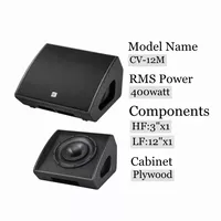 Haut-parleur de moniteur actif CVR 12"