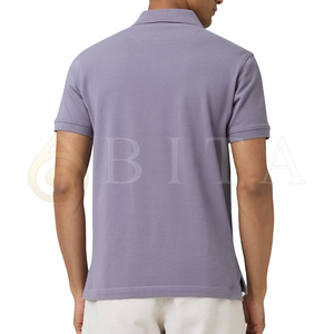 เสื้อโปโลผู้ชายคุณภาพสูง ระบายอากาศได้ดี สวมใส่สบาย เหมาะสำหรับใส่ลำลอง เสื้อโปโลแขนสั้นน้ำหนักเบาสำหรับฤดูร้อน - Product Image 5
