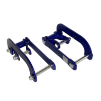 Nouveaux kits de rehausse 4x4 de 2 pouces en acier robuste avec ressorts à lames arrière et G-Shackles allongés pour T6 T8