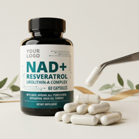 Capsules de peptides NAD pour adultes, soutien énergétique cellulaire, complément alimentaire naturel de qualité supérieure, 60 capsules, 30g, OEM ODM, étiquette privée