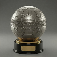 Personnalisé Métal Artisanat Souvenir Football Trophées Prix D'honneur Champions Compétition Ligue Trophée et Médailles Sports