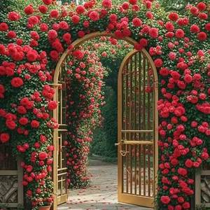 Origine de la rose grimpante Facile à cultiver et à fleurir toute l'année - Product Image 1