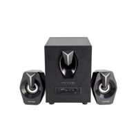 Microlab Stylish 7Colour LED 2.1 Stereo Blue Tooth Speaker G100BT untuk Gaming