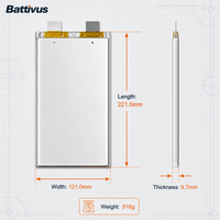 Batterie solide Battivus 3.87V 60Ah 516g ultra-légère 450Wh/kg pour drones de cartographie VTOL – Vente chaude sur le marché européen et russe