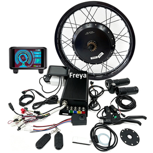 High Torque Motor Cycle Rim 72V8000w 3/4/5T V4 QS273 72V8000W 150mm Saboton UKC1+ Electric <strong>Bike</strong> Hub Motor Kit for Enduro Ebike - Product Image 1
