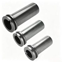 Accessoires pour four de fusion à haute résistance aux températures élevées pour l'or, l'argent, le cuivre et l'aluminium, creuset en graphite de haute pureté 1KG/2KG/3KG
