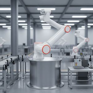 Robot Colaborativo Eficiente FR20 de 6 Ejes con Capacidad de Carga de 20 kg, Brazo Robótico Industrial con Motor PLC, Construcción de Aleación, Certificación CE ISO - Product Image 4