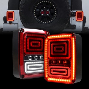 Feux arrière LED serpent pour 07-18 Jeep Wrangler JK/ JKU - Product Image 1