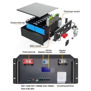 51.2V <span class=keywords><strong>Lifepo4</strong></span> バッテリーパック 16kwh 15kw 20kw 280ah 300Ah 314Ah 628Ah 800Ah LFP ソーラーシステム 51.2V ソーラーリチウムイオンバッテリー - Product Image 2