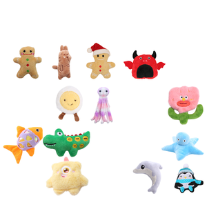 Giocattoli Interattivi per Gatti con Movimento, Auto-aiuto, Relax, Pulizia dei Denti, <span class=keywords><strong>Design</strong></span> di Orso e Balena in Peluche con Menta - Product Image 1