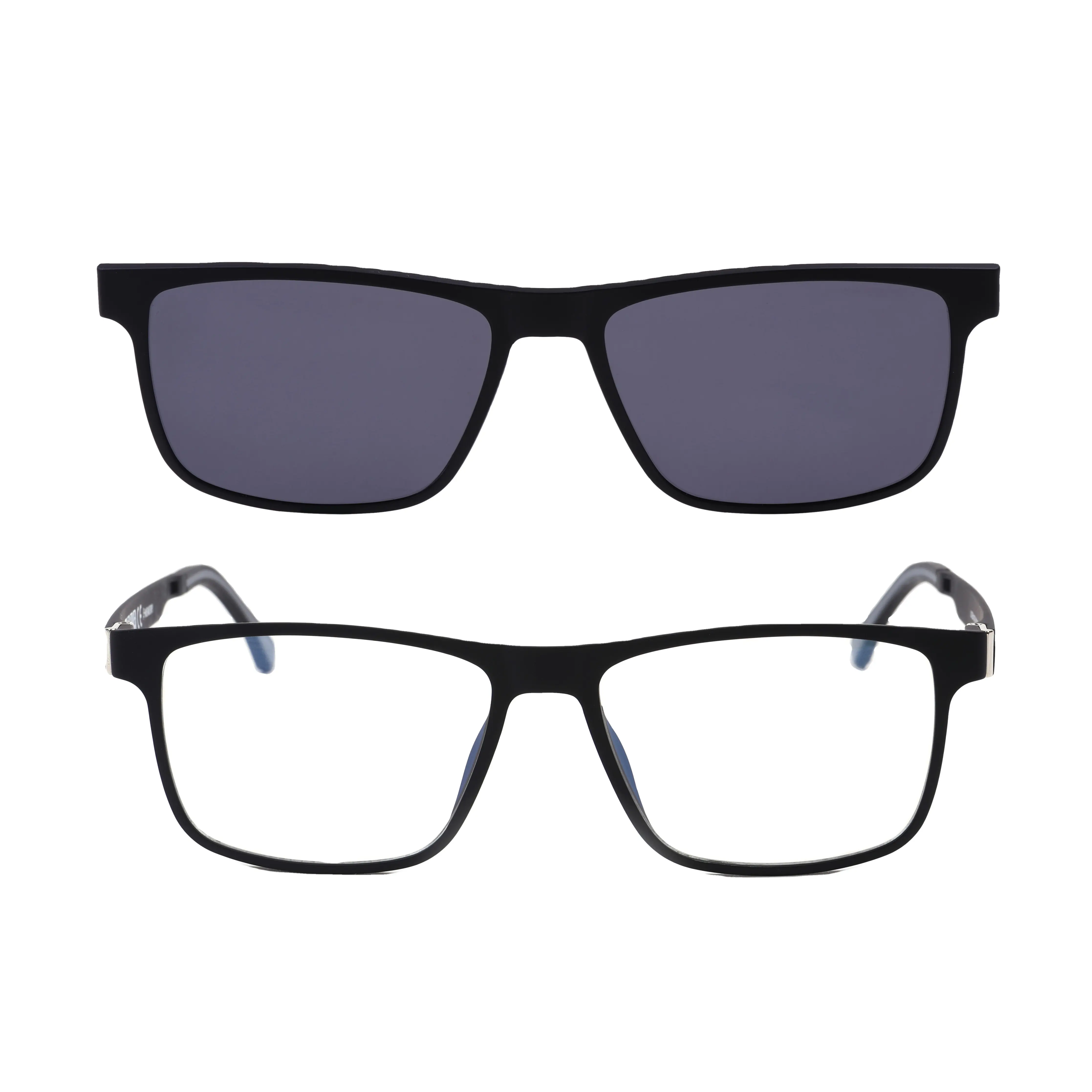 แว่นกันแดดแบบคลิปหนีบแว่นกันแดดแม่เหล็กโพลาไรซ์แฟชั่นใช้ได้ทั้งชายและหญิงมี UV400สต็อก