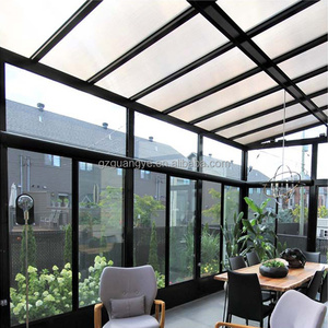 Maison solaire en verre à économie d'énergie, <span class=keywords><strong>Solarium</strong></span> photovoltaïque en aluminium <span class=keywords><strong>automatique</strong></span> pour l'extérieur, véranda autoportant - Product Image 3