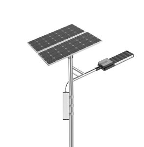 Nhà sản xuất hai trong một bảng điều khiển năng lượng mặt trời ánh sáng đường phố 300W 400W 500W năng lượng mặt trời dẫn tốt nhất năng lượng mặt trời đèn đường với Camera CCTV ngoài trời - Product Image 6