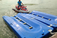 2025 Dock de ski flottant de haute qualité avec accessoires Plate-forme de jet respectueuse de l'environnement Fournitures marines