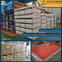 Feuille d'isolation résistante aux arcs GPO-3 pour appareillage de commutation, disjoncteur, barre omnibus, stratifié en polyester renforcé de fibre de verre