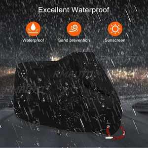 Housse de protection universelle pour moto et scooter, anti-UV, imperméable, anti-poussière, protection intérieure et extérieure, L/XL/2XL/3XL - Product Image 2