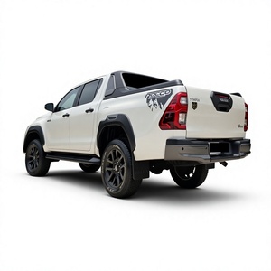 Pick-up d'occasion Toyota Hilux 2020-2024 blanc 4x4 automatique sièges en cuir phares LED pneus R18 caméra de recul Euro VI - Product Image 2