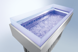 Siêu Thị Mở Tủ Đông Thép Không Gỉ Băng Bảng Hải Sản Hiển Thị Tủ Đông Thương Mại Mở Showcase Mát - Product Image 5