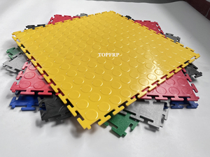Industrial Warehouse Heavy Duty Interlocking PVC Flooring Mat Plastic Anti-slip Garage PVC Car Repair Shop Floor Tiles - Product Image 4