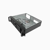 Harga Pabrik Casing Server Rak 2U Micro ATX Kompak 390mm Kedalaman 19 inci untuk Rak Server
