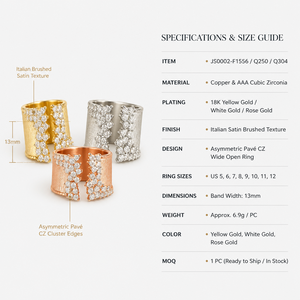 Unisex <b>Ring</b> <b>for</b> Wedding Parties and Daily Wear <b>for</b> <b>Men</b> and Women with Micro Pave Design Anniversary Gift - Product Image 5
