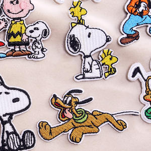 Hot Sale Cartoon Charaktere Gestickte Patches Premium-Qualität Verschiedene Designs Aufbügeln Aufnähen Patches für DIY-Kleidung - Product Image 2