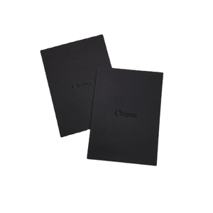 Sang Trọng Tùy Chỉnh 350GSM 400gsm Giấy Màu Đen Thẻ <span class=keywords><strong>Kraft</strong></span> A4 Giấy Phong Bì Kinh Doanh Màu Đen Phong Bì Logo - Product Image 2