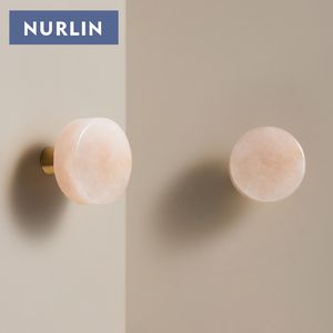 <span class=keywords><strong>Pomelli</strong></span> Nurlin in Ottone, Marmo, Cristallo e Giada di Pietra Naturale Bianca e <span class=keywords><strong>Rosa</strong></span> per Armadi, Guardaroba, Porte e Cassetti - Product Image 4