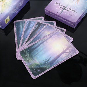 Cartas de <span class=keywords><strong>Tarot</strong></span> con Diseño Personalizado, Material Ecológico y Duradero, Aptas para Familias, Incluye Caja y Folleto - Product Image 1