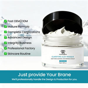 มาส์กโคลนแร่ธาตุวีแกนสูตรทำความสะอาดล้ำลึก ควบคุมความมัน สำหรับทุกสภาพผิว ผลิตภายใต้แบรนด์ของลูกค้า (OEM) พร้อมกลีเซอรีน - Product Image 2