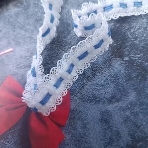 Cinta Elástica de Nailon Tejida a Mano 5876/1.6 para Ropa de Bebé y Mascotas con Doble Nudo en el Centro, Banda Elástica de Color - Product Image 5