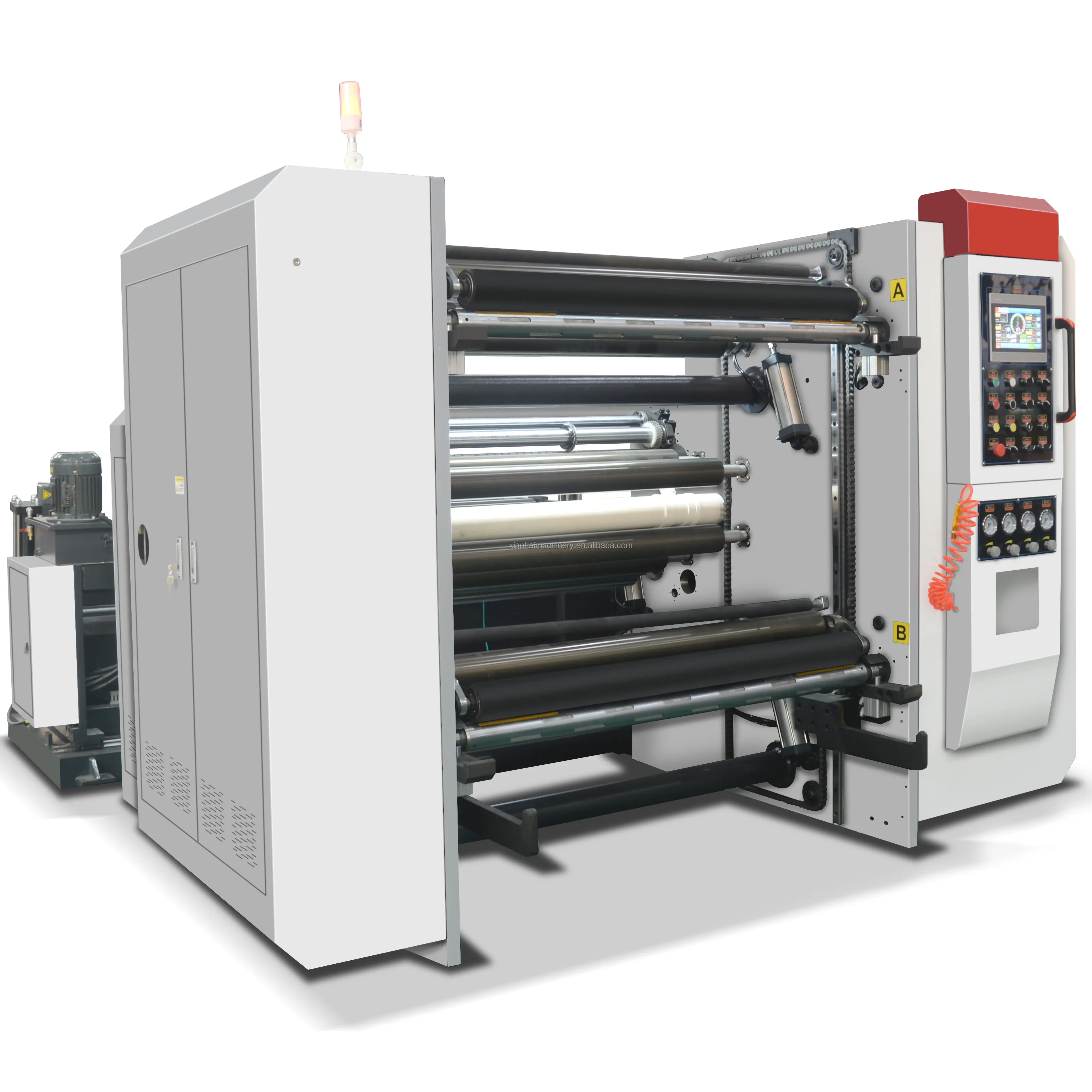 Автоматическая машина для перемотки рулона пластиковой пленки для рулонной бумаги для рулонных материалов