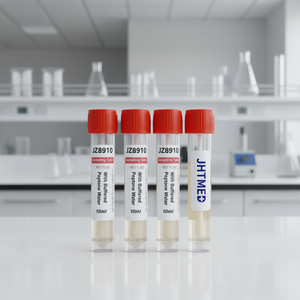 <span class=keywords><strong>Tube</strong></span> de prélèvement stérile avec solution de peptone tamponnée 10 mL pour prélèvements microbiologiques de routine - Product Image 1