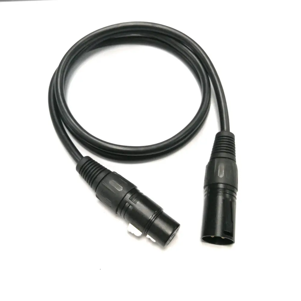 Câble de Microphone XLR vers XLR, câble de raccordement DMX à 3 broches, câble de Microphone XLR mâle vers femelle