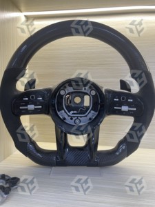 Volante Clase A Clase C Clase E Clase S GLA GLB GLC GLE Grande G Nuevo volante de fibra de carbono AMG para Benz - Product Image 4