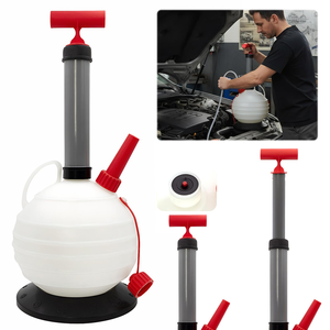 Portable 6L Manual Fluid Extractor Lightweight Oil Drain <b>Pump</b> with <b>Vacuum</b> for Vehicle Tools Evacuates Fluids Easily - Product Image 3