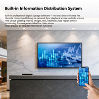 Pantalla Táctil Capacitiva Interactiva de Señalización Digital de 43 Pulgadas, 1080P Full HD IPS, para Educación Escolar, Superventas