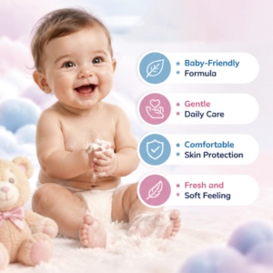 SHOFF Talco Delicato Ipoallergenico <span class=keywords><strong>per</strong></span> <span class=keywords><strong>Neonati</strong></span> e Bambini, <span class=keywords><strong>Polvere</strong></span> Fresca e Asciutta <span class=keywords><strong>per</strong></span> la Cura della Pelle - Product Image 4