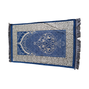 Tapis <span class=keywords><strong>de</strong></span> prière musulman avec sac Tissage musulman Sajadah Travel Macchinari Preghiera Polyester Abstract Square Adultes Lavable Low Pile - Product Image 4