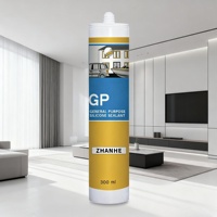 Scellant en silicone RTV neutre résistant aux UV, imperméable et résistant aux intempéries pour vitres automobiles, fenêtres et plaques d'aluminium - Échantillon gratuit