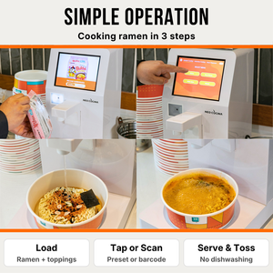 NEO CUCINA - Máquina de Ramen 3 en 1 para Encimera, Cocina Automática de Ramen Instantáneo Coreano - Product Image 4