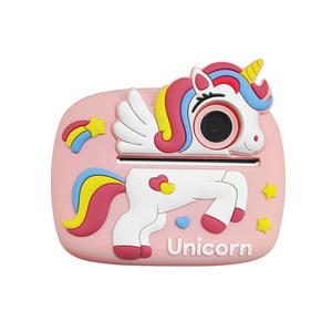 Nueva Cámara Instantánea de Doble Lente para Niños, Cámara Vintage de Viaje con Función de Impresión Térmica - Product Image 1